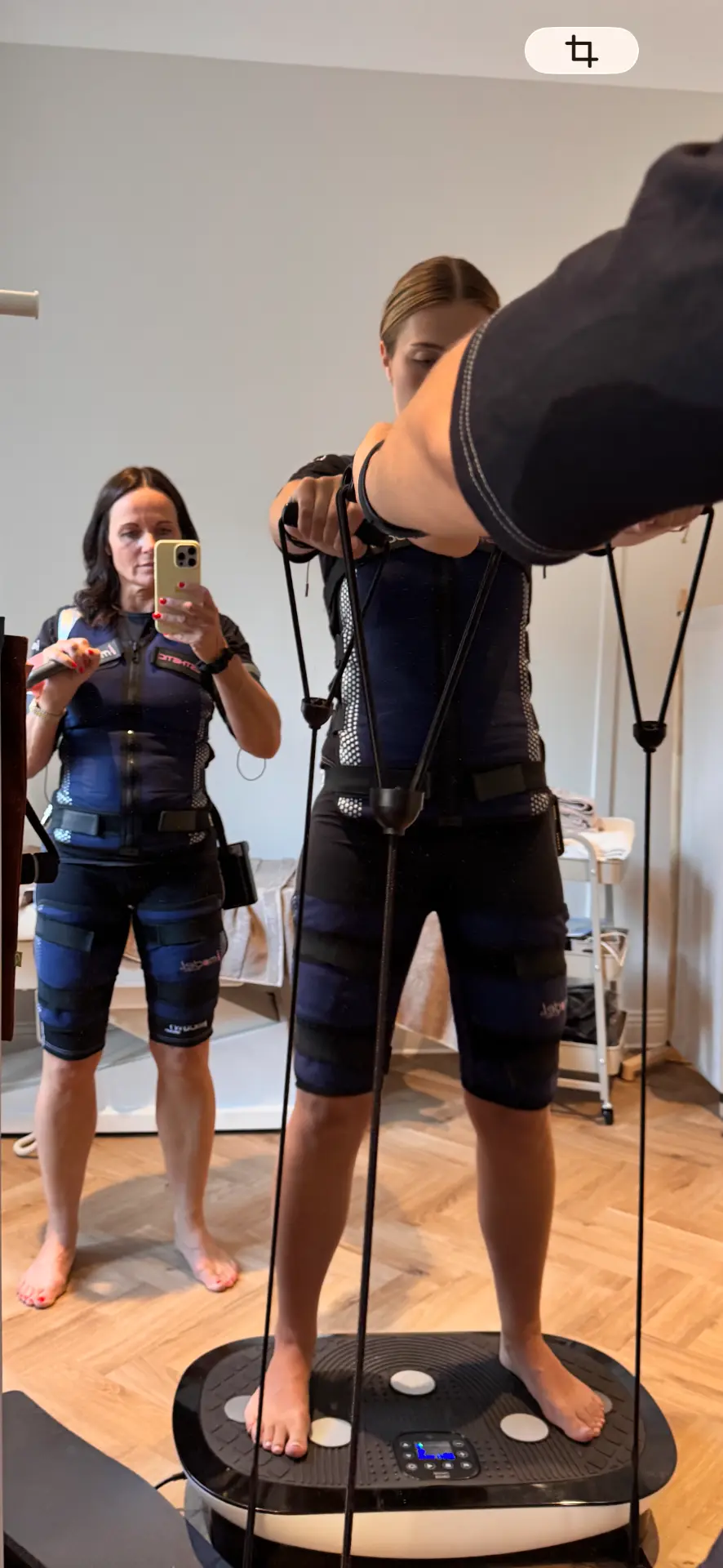 EMS-träning med personlig coach i KYVA-studion